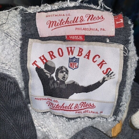 Nfl‎ Throwback Steelers Sweatshirt Size Large - Picture 2 of 6